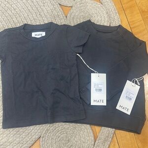 MATE The Label Mini Organic Tee and Sweatshirt